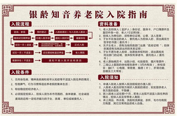上海虹口区银龄知音养老院入住指南